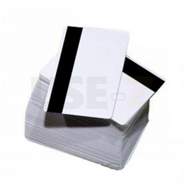 Cartão de PVC Branco com Tarja Magnética